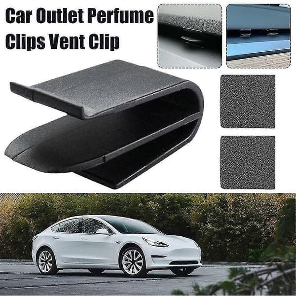 til Tesla Model 3 Y Bil Luftfrisker Parfume Klips Aromaterapi Holder Q0 s202412248505