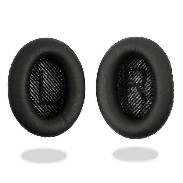 Öronkuddar-set för Bose Quietcomfort 35 / Qc35 Hörlurar Svart