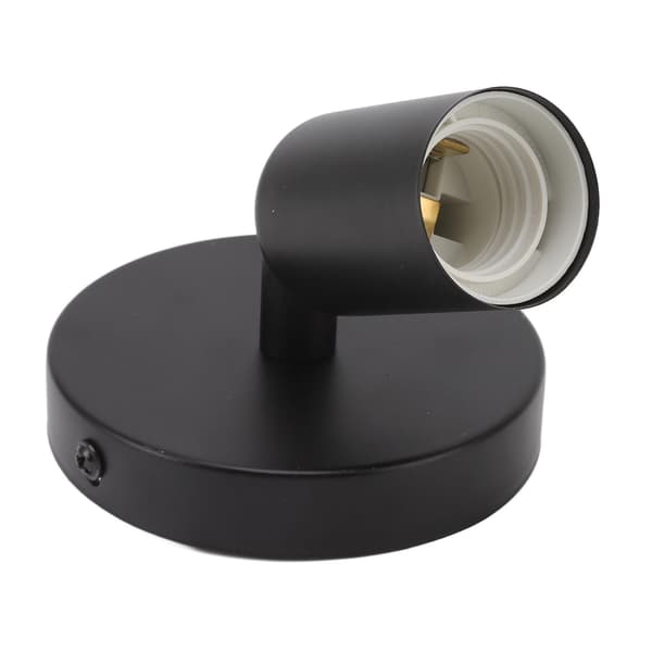 Moderne Sort Vegglampebase for Soverom Stue Utstillingsvindu, E26/E27, 85-265V