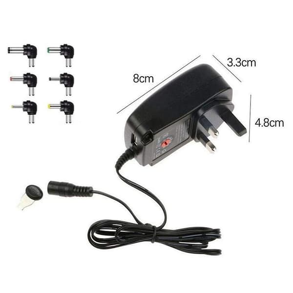 Strømadapter 3-12v Justerbar Spændingsstrømadapter Usb2.1a 30w Multi-brug Skiftende Strømforsyning A