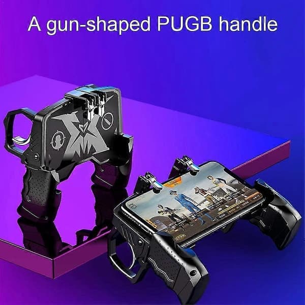 3-i-1 Mobil Spilcontroller, Fire Finger Trigger Til Pubg Gaming