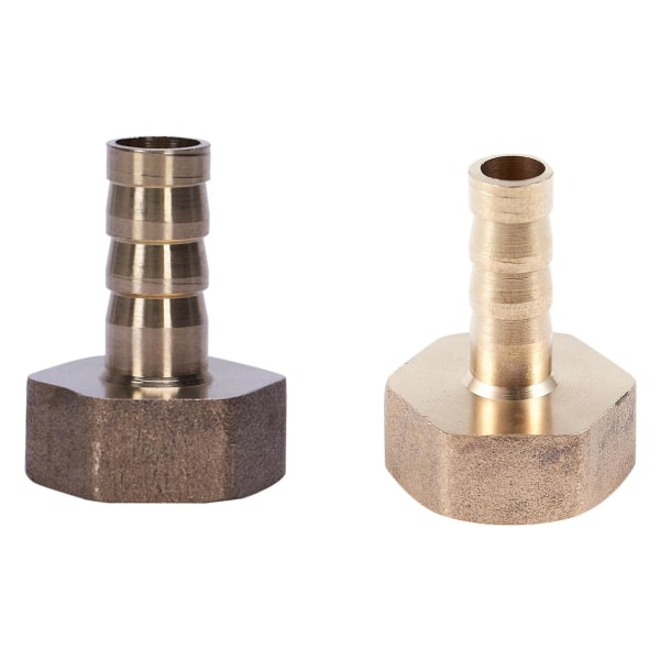 NPT Hunn-gjenge Straight Connector med 3 stk 1/2 BSP Hunn-gjenge 8mm Luft Pneumatisk Gass Slange Ba