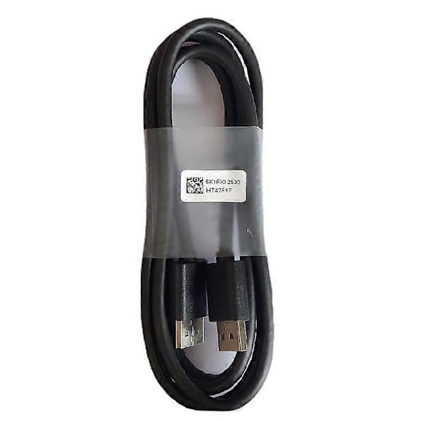 1,8 m DP hann-til-hann HD-kabel DP displayport hode 4K dataskjermkabel, 2-pakning