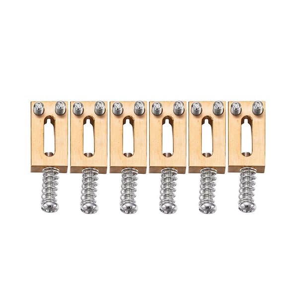 6 st Elektrisk Gitarr Enkelt Shake Tremolo Bro Strängkod, Bottensträngsbar Trycksträng Co