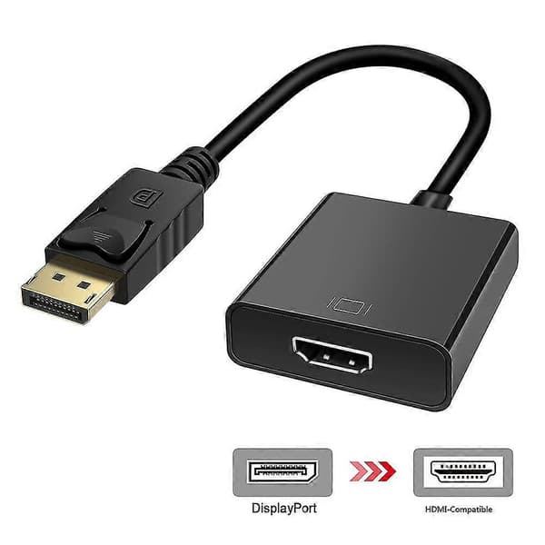 Hd 4k Displayport 1.2 Dp - Fe Video O Hdtv -sovitin Ple Mon