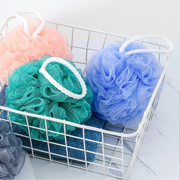 3 stk. Bade Svamp Bruse Loofah Bade Net Puff Brusebold Kropsskrubber til Kvinder og Mænd Kropsvask