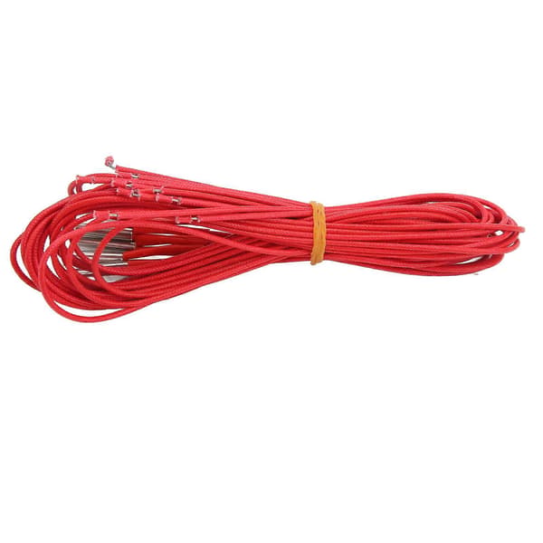 5 st 3D-skrivare Värmepatron Värmeelement Extruder Hotend Stång Rostfritt Stål DC12V 40W 1 Meter Lång YEMAA