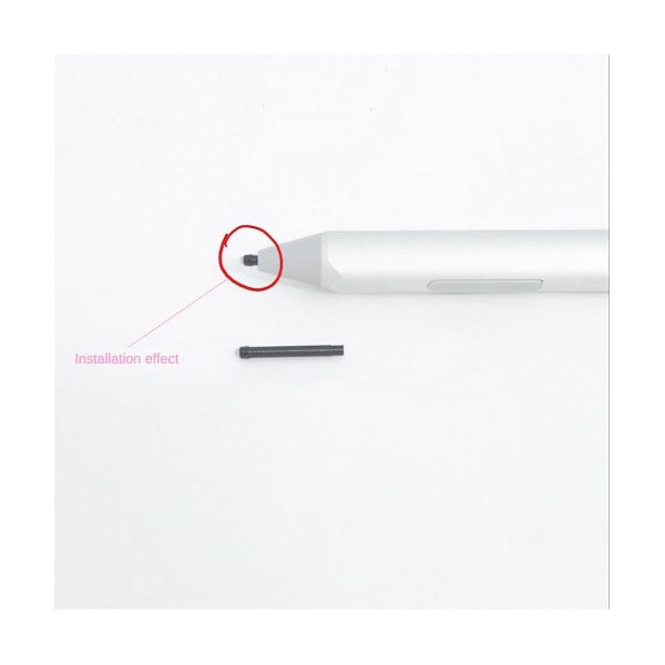 6 stk. Refill Holdbar pennespids med høj følsomhed til Surface Pro4/5/6/7 Surface Pro Fine overflade P
