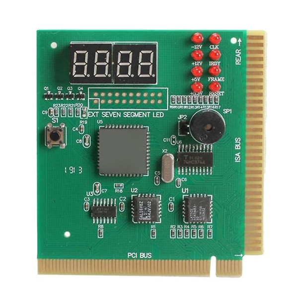 4-sifret LCD-skjerm Pc Analyzer Diagnosekort Hovedkort Post Tester Datamaskinanalyse Pci-kort