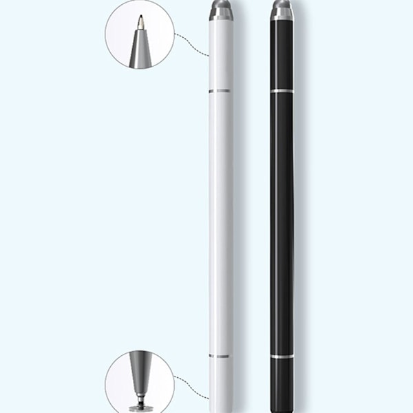 Stylus Digital Pen Universal 3 i 1 Högkänslig Passiv Disc Tip Kapacitiv Penna för Pekskärm