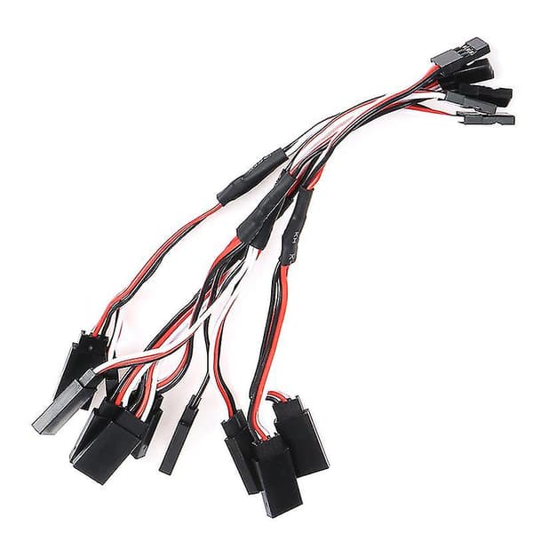 5 st 15 cm Y-formade Servo RC-förlängningskablar för JR Futaba