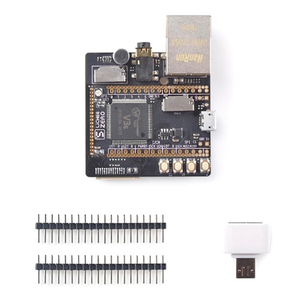 Yhteensopiva Zero Dock -emolevylaajennuslevy V3s kehitysleky, yhteensopiva Linux Core Board -ohjelmoinnin kanssa -DT