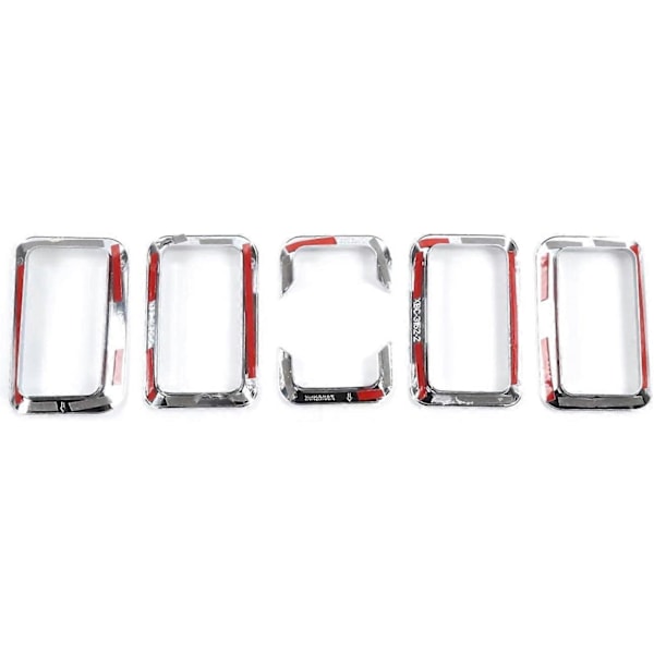 til Jimny Front Grill Indsats + Forlygte Dækbeklædning til 2019 2020 Sølv