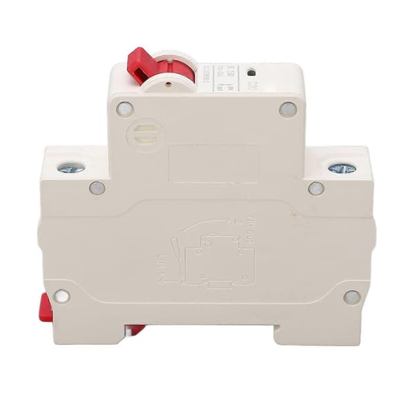 DC Strømafbryder 6000A Brydeevne Skinneinstallation PV Strømafbryder til Solcelle PV System 250V 20A 1P YEMAA