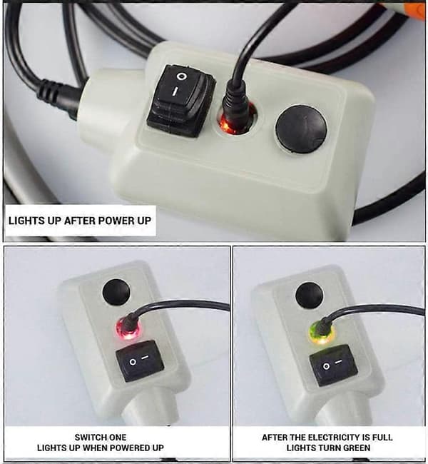 Mobil håndbruser, bærbar rejsebruser, USB-opladning, orange