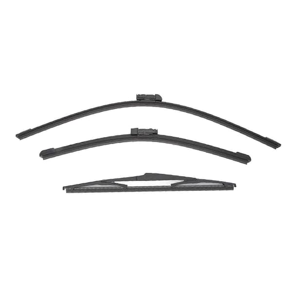 3 stk. frontruteviskerblader, slitesterk viskerblad erstatning for Mazda CX?5 CX?9 CX5 CX9 2017 til 2021