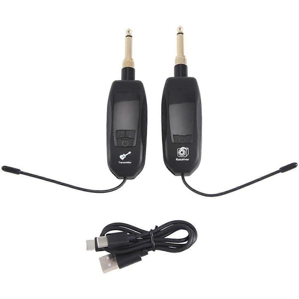 Trådlöst Gitarr System - A8 Audio Digital Sändare Mottagare Uppladdningsbar Band Scen Instrument