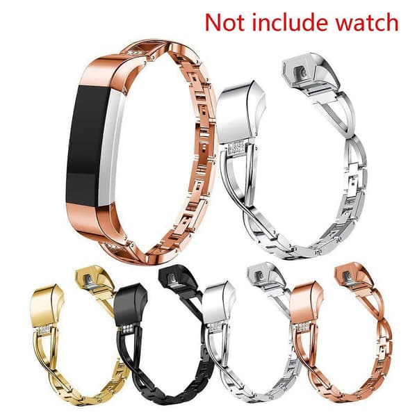 Til Alta Armbånd Rustfrit Stål Urrem Dame Diamant Armbånd (C)