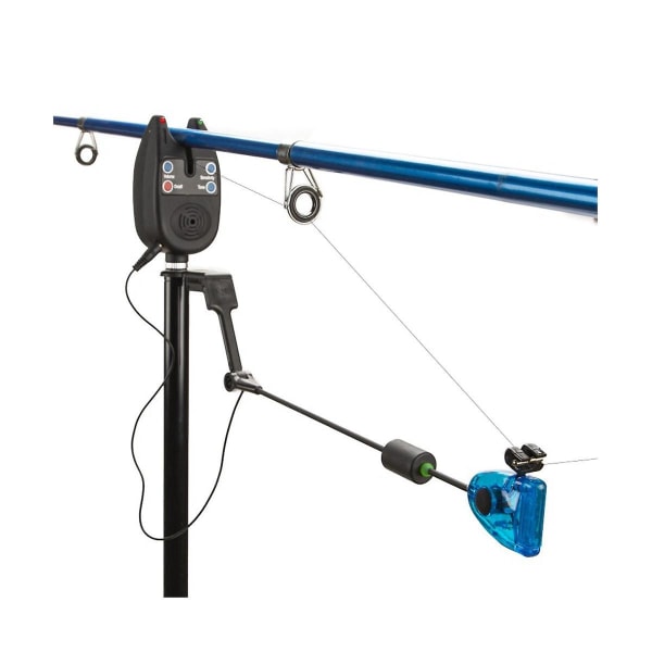 4 stk Fishing Swingers Set Fishing Bite Alarmindikatorer i etui med glidelås LED-opplyst Swinger Carp