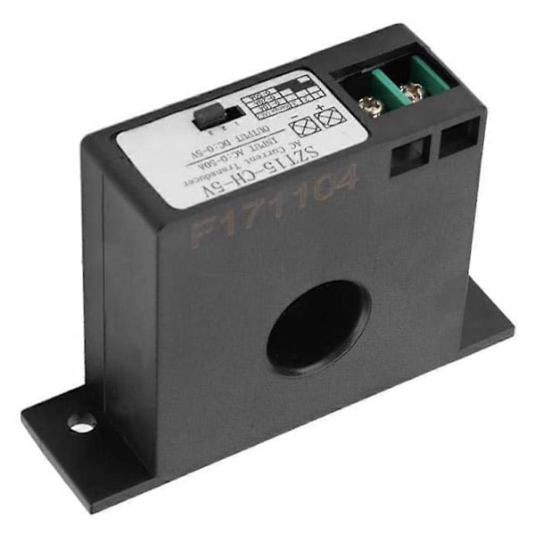 AC Strømtransduser Sender Transformer Sensor AC Strømkonverter AC 0-50A til DC 0-5V SZT15-CH-5V