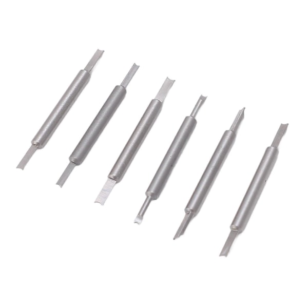 Ur Fjærstift Tang med Tippnåler Aluminium Legering V Formet Klokke Armbånd Fjerningsverktøy Svart YEMAA