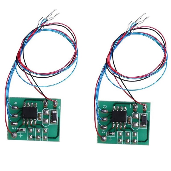 2pcs Diy Scale Construction Sand Table Model Circuit Board Traffic Light Signal Model Ho Scale Trai