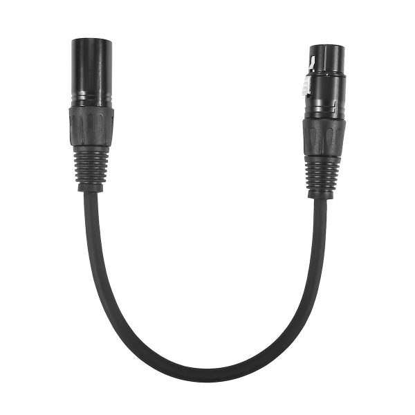 XLR Male 3 Pin to XLR Female 5 Pin & XLR Female 3 Pin to XLR Male 5 Pin Audio Cable, for Microphone