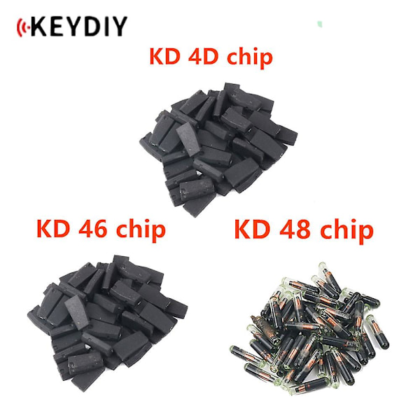 5/10/20/50 st Keydiy Transponder Chip KD 4D KD-46 KD 48 Auto Chip Id46 7936 Chip för KEYDIY KD-X2 Bilnyckel Chip Nyckelprogrammerare