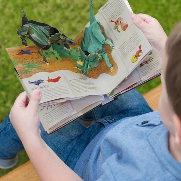 3D Encyclopedia Prehistorica Dinosaurs, Pop-Up opetus-kirjat