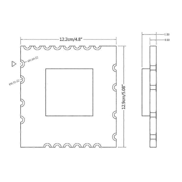 RTL8723DU Chip Trådløst Modul 6223E-UUD BT4.2 WiFi Combo Netværksadapter