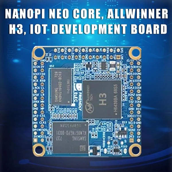 Til NanoPi NEO Core Allwinner H3 Quad Core 512MB DDR3 RAM+8G EMCC Mini Core Board IoT UbuntuCore Development Board