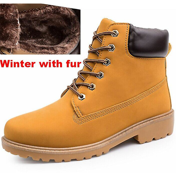 Fashion Women Snow Boots Autumn Winter Outdoor Wooden Casual Shoes Woman