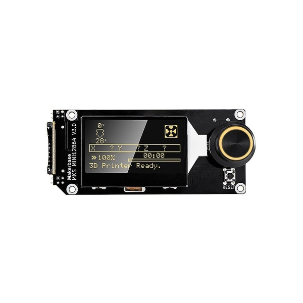 För Mks Mini12864 V3 Sätt i SD-kort Fram Lcd Smart Display Skärm 3d-skrivare delar Mks Skr Voron M