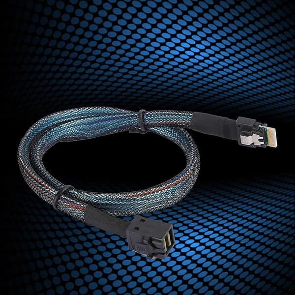Tilslutningskabel Slim SAS MINI SAS38P til MINI SAS HD SFF?8643 Server Computer Transmissionslinje YEMMA