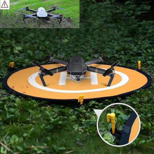 Drone landingsmatte, universell vanntett bærbar sammenleggbar landingsmatte
