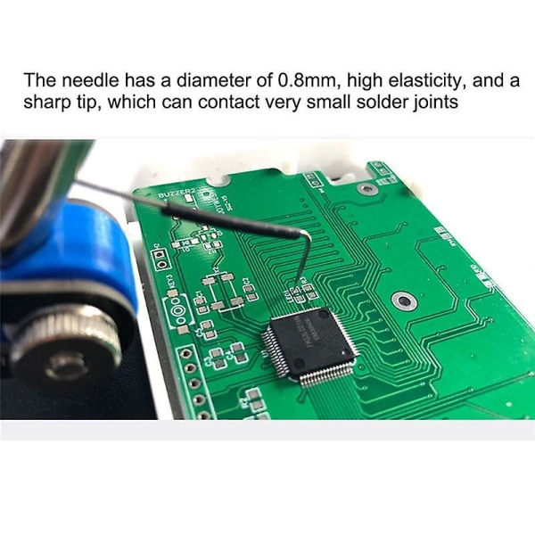 Ajoitussignaalin lentävä johto Data Repair Test PCB Multimetrin neula DIY Piirituote Elektroninen hitsaus työkalu koetinA