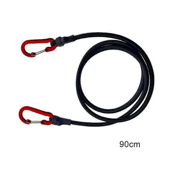 4 Stycken Elastiska Tältlinor för Utomhuscamping, Vandring, Bagagebindning, Stretchbälte, Campingtillbehör 90cm