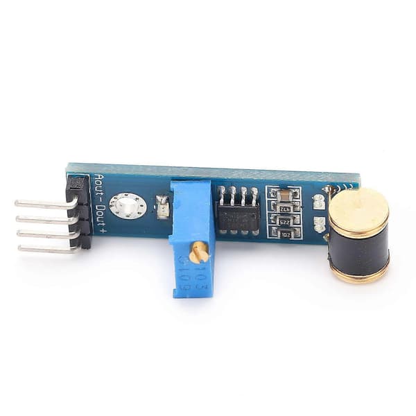 Justerbar Vibrationssensor Modul - 801S, 4-Pin, DC 3-5V