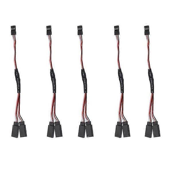 5 stk./parti Rc Servo Y Forlængerledning Kabel Ledning, 15 cm