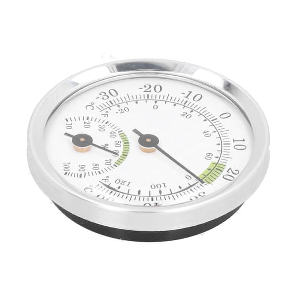 Dial Termometer Hygrometer Mini Hygrometer for Humidor Drivhus Hage Hjem Safe