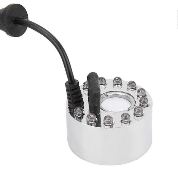 LED Akvarium Tåkemaskin Luftfukter med Lys for Reptiltanker US Plugg 100-240V