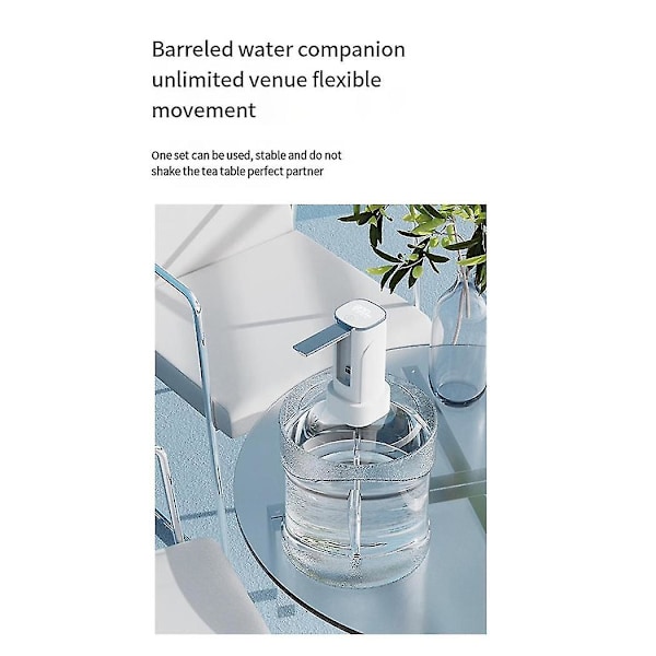 Automatisk kontakt foldet drikkevandspumpe USB automatisk elektrisk drikkevandsflaskepumpe vanddispenser