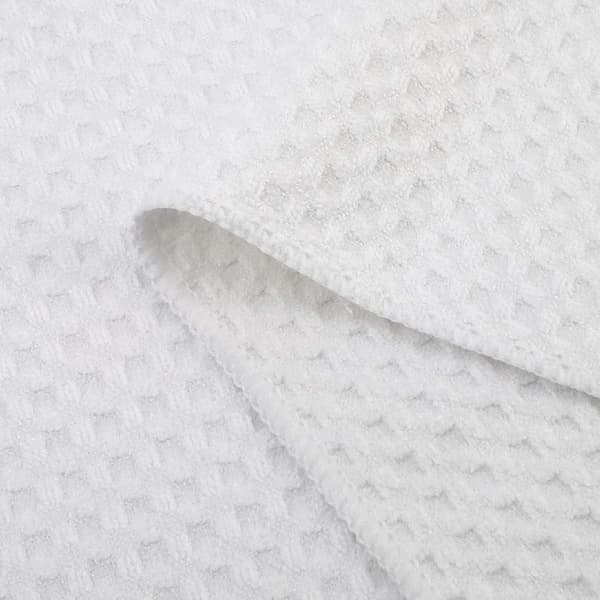 Premium Våffelvävd Mikrofiber Kökshanddukar, 6-pack (40x70cm, Grå och Vit)
