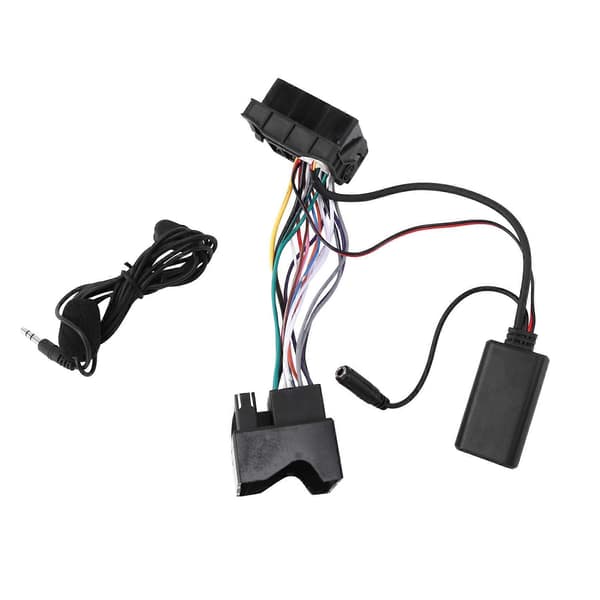 Auton Radio Bluetooth Musiikki AUX-kaapeli Handsfree-sovitinjohtosarja E60 E63 E90 E91