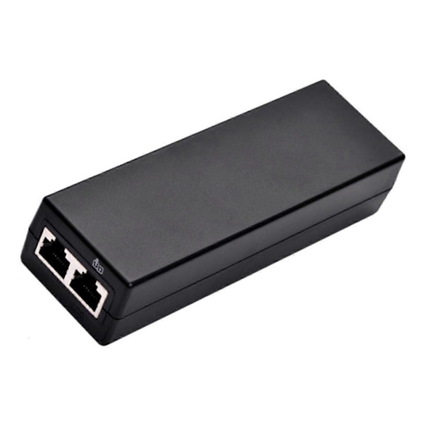 2.5Gigabit POE-injektor 100/1000Mbps/1G/2.5G för IEEE802.3af/At Aktiv strömförsörjning för POE-enhet