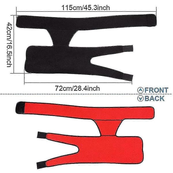 Höftstöd Groin Support Sciatica Relief Wrap Lår Hamstring Kompressionsskydd För Draget Skada Stam Tendinit Rehab Och Återhämtning