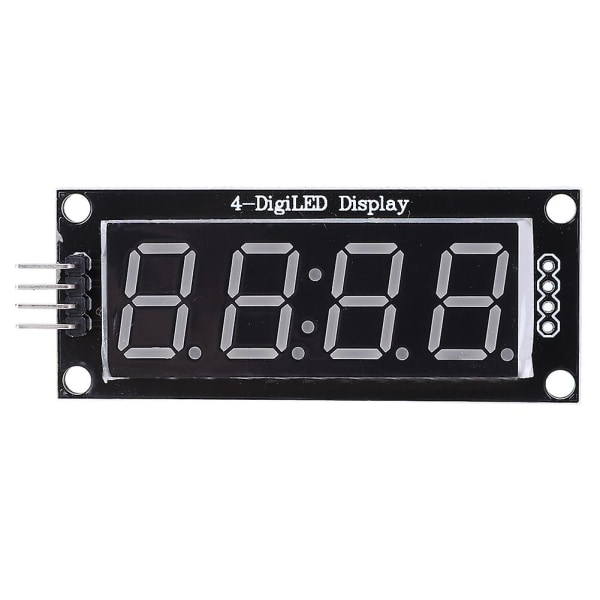 Led Display Tube Module 4-sifret 7-segment For 2-pins digitale I/o-tilkoblingskomponenter