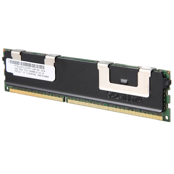 4GB DDR3-minne RAM PC3-10600R 1333MHz 2Rx4 1,5V ECC 240-stifts serverminne MT36JSZF512772PZ