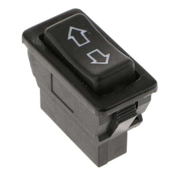 Universal 12v 20a 2-veis Momentan Elektrisk Vindu Antenne Opp Ned Vippebryter Bil Varebil Antenne Trykkpass 1/2stk