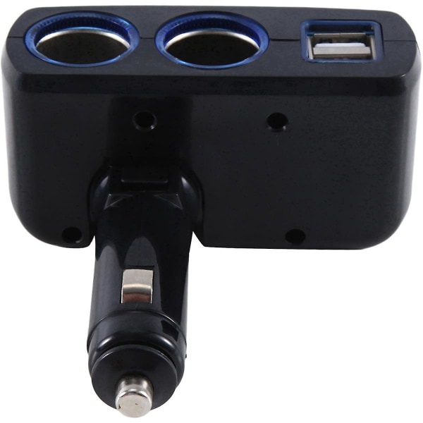 Sd-1918 Lighter One Point Two Points Appliance Dual Usb Car Charger Multifunctional Car Charger,bla